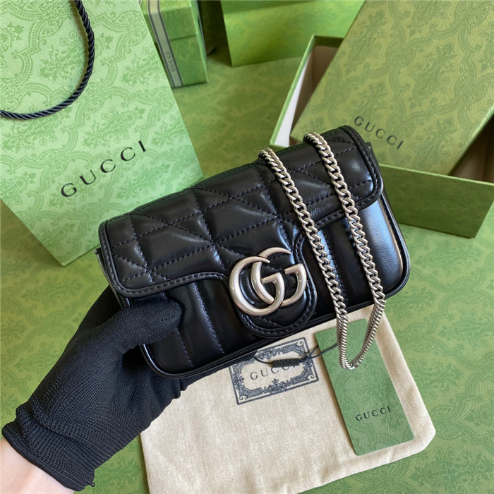 GUCCi  구찌 GG마몬트 마틀라세 수퍼미니 476433