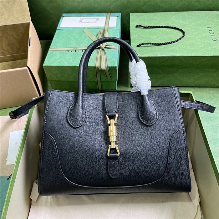 GUCCI 구찌 재키 196 스몰 내추럴 그레인 토트백 727810