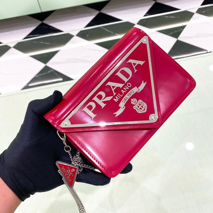 Prada  프라다 여성 레드 숄더백 pr177x