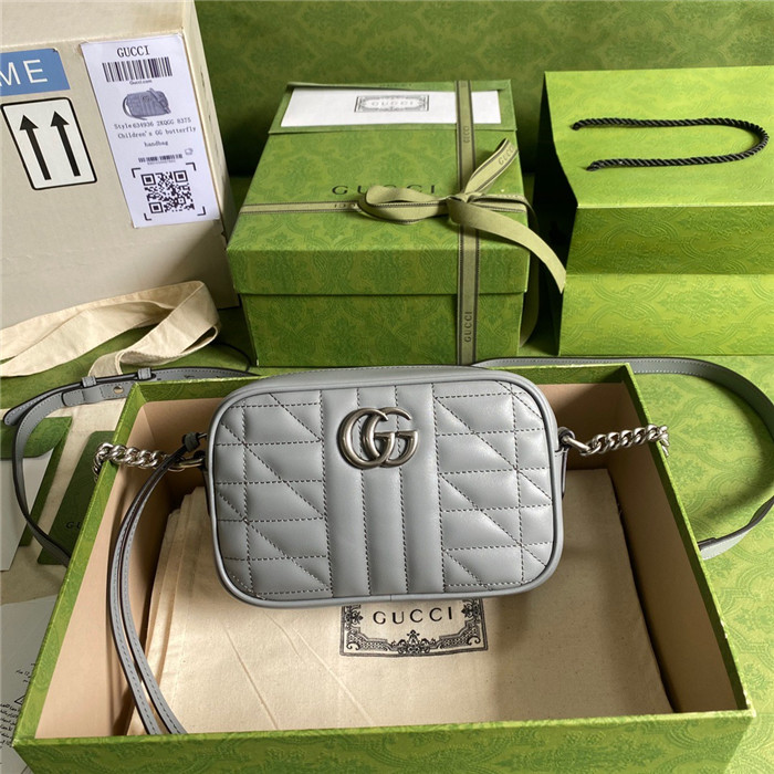 GUCCi  구찌 GG 마몬트 마틀라세 미니 크로스백 634936