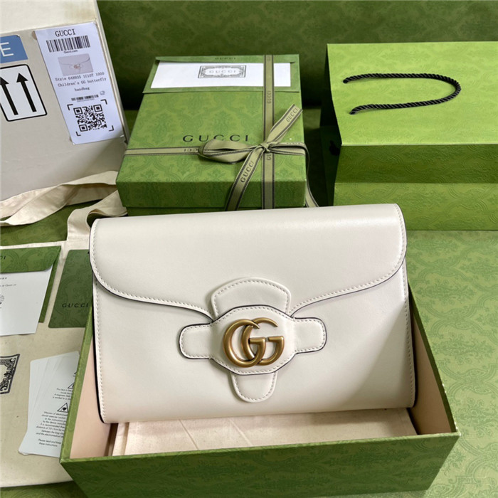 GUCCI  구찌 더블 G 디테일 플랩 클러치백 648935