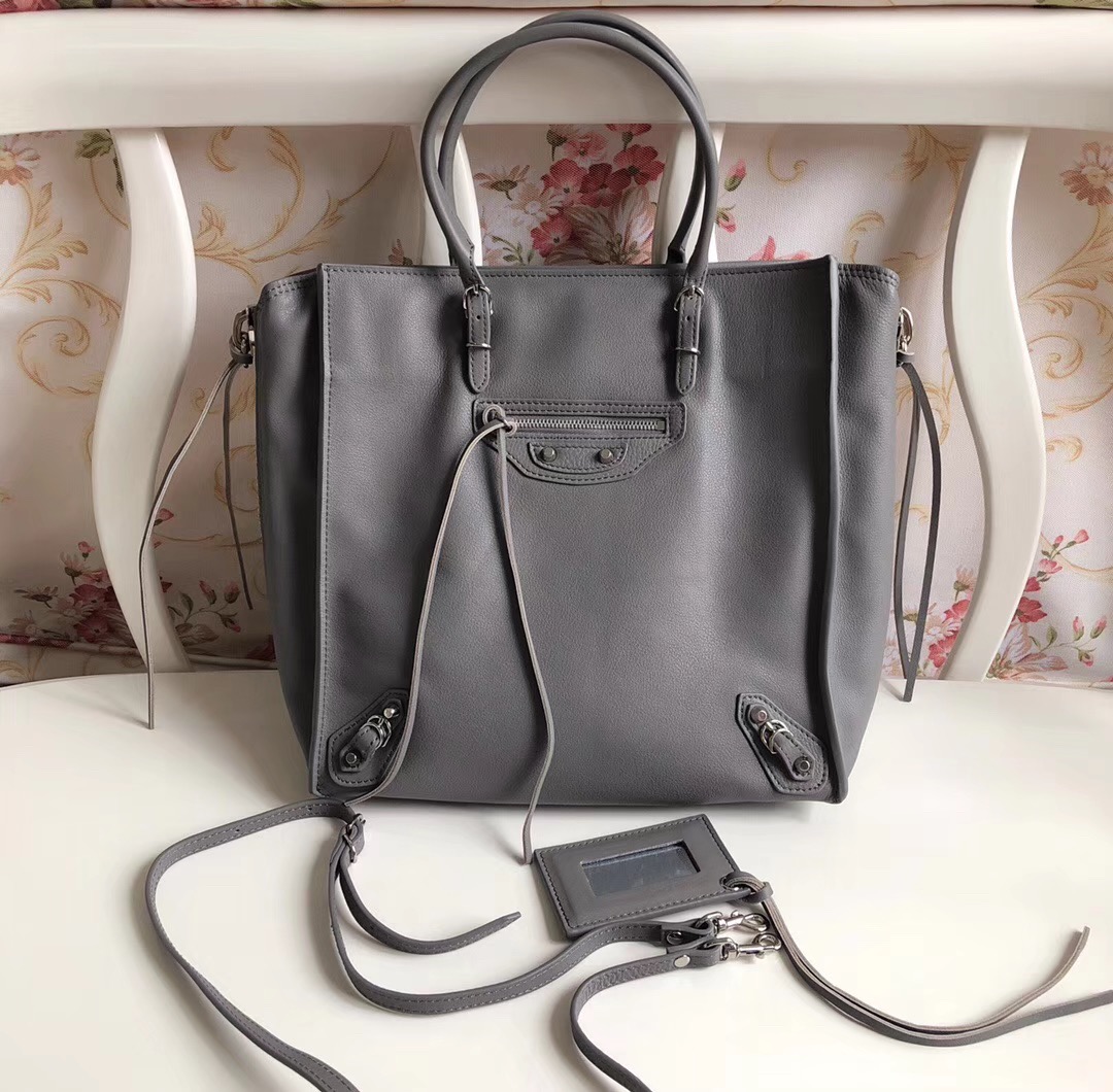 발렌시아가 파피에르백 PAPIER GREY 609A 28CM