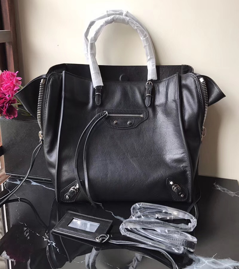 발렌시아가 파피에르백 PAPIER BLACK 609A 30CM