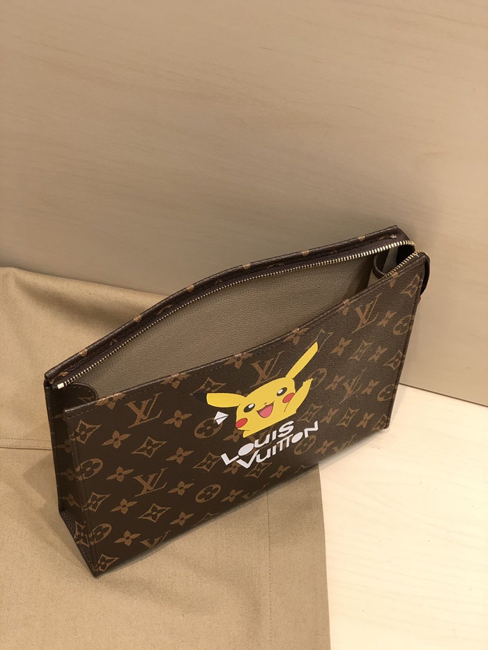 Louis Vuitton 2020 Monogram Clutch Bag,26cm - 루이비통 2020 모노그램 남여공용 클러치백 M47542,LOUB1834,26cm,브라운
