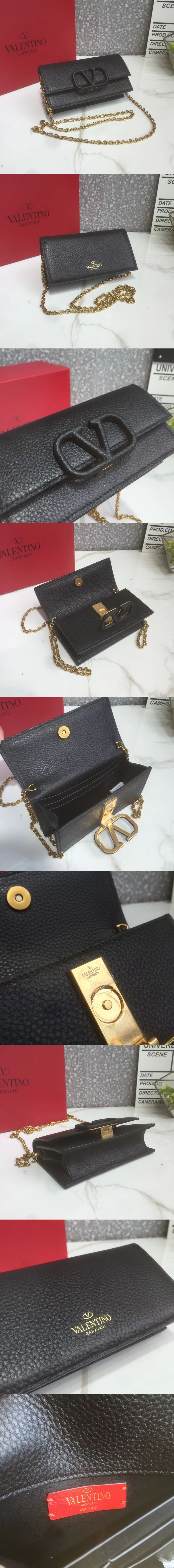  Valentino 발렌티노 브이슬링 블랙,그린
