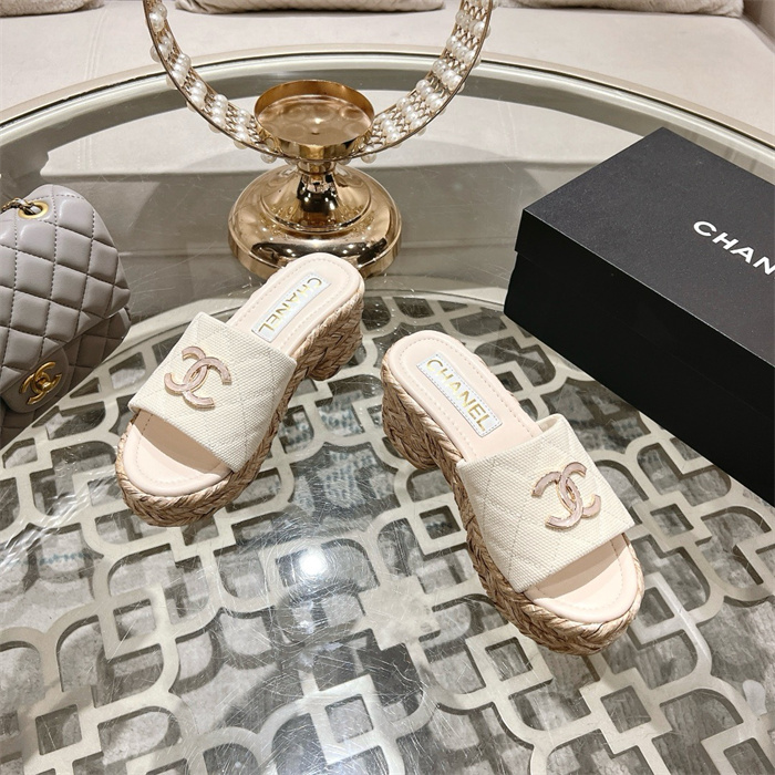 CHANEL 샤넬 여성용 슬리퍼 C62534-2 2024/신상 2COLOR