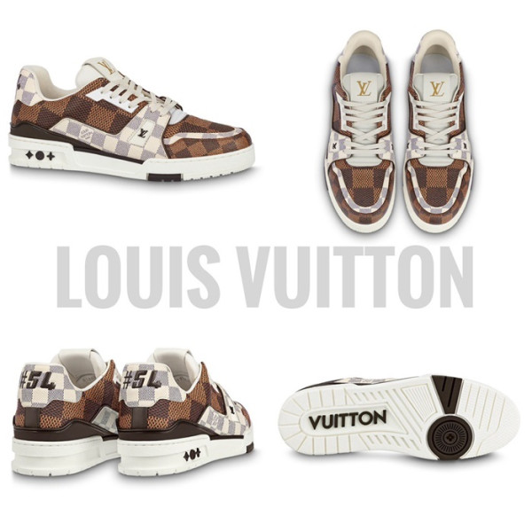 LOUIS VUITTON 루이비통 LV트레이너 다미에 스니커즈