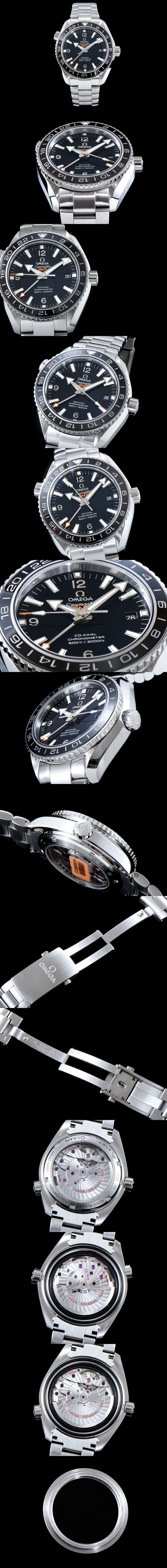 [OMEGA]오메가 씨마스터 600m 플래닛오션 GMT 수정형 232.30.44.22.01.001
