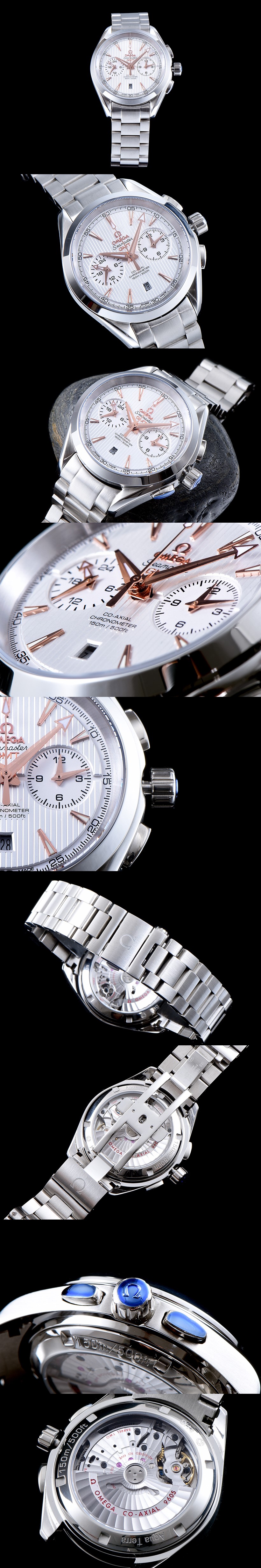 [OMEGA]오메가 씨마스터 아쿠아테라 GMT 231.10.43.52.02.001