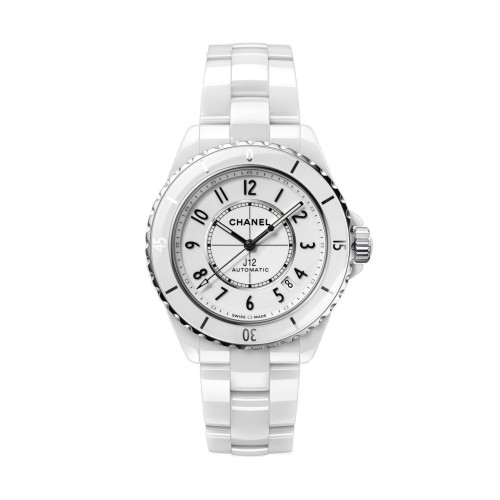 CHANEL 샤넬 J12 H0968 남성,여성 커플용 신상모델! 100%세라믹 소재 화이트 다이얼 세계적 범용 쿼츠 무브먼트 cha0142 - CHANEL J12 TOP Grade Quality Ladies Full Ceramic White Dial Swiss Ronda Quartz Movement