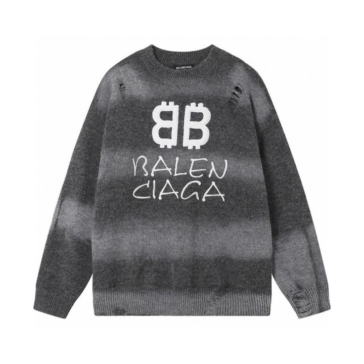 BALENCIAGA 발렌시아가  백로고 니트 1