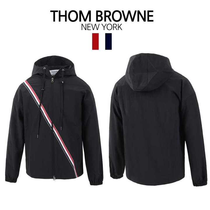 THOM BROWNE 톰브라운 23FW 앞포인트 윈드커버