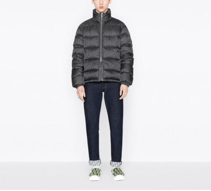 DIOR 디올 오블리크 다운재킷