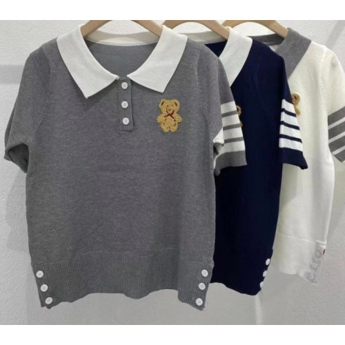 Thom Browne 톰브라운 어깨사선 니트 나시
