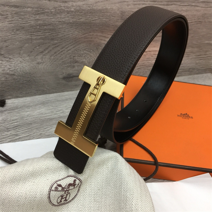 HERMES 에르메스 남성용 벨트 3.8CM H99689-4 2024/신상 금장,은장