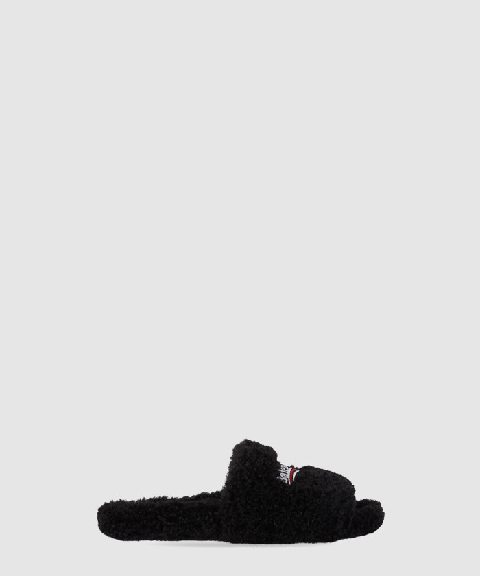 발렌시아가 FURRY SLIDE 샌들 654747