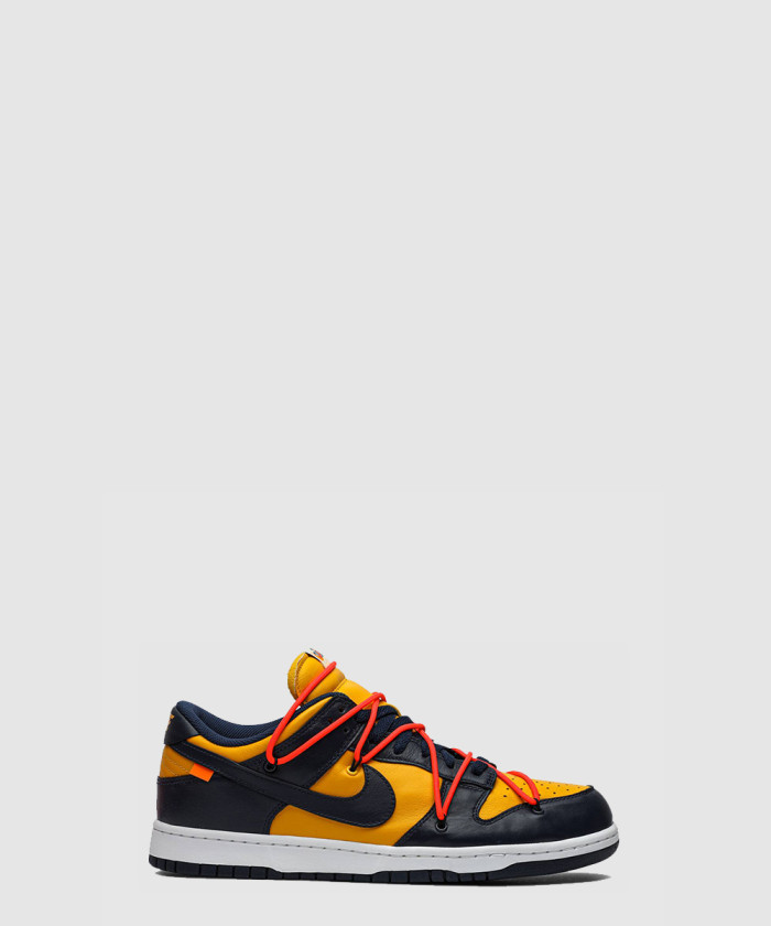 나이키 SB 덩크 x Off-White 로우 유니버시티 골드 CT0856