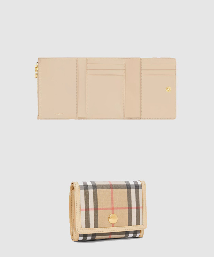버버리 스몰 빈티지 체크 반지갑 80217351